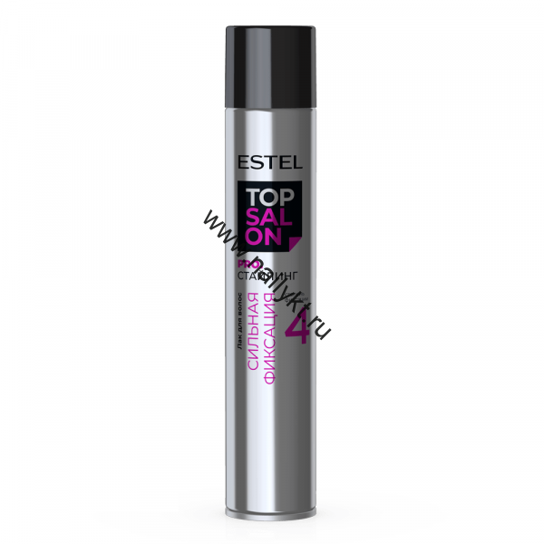 Лак для волос ESTEL TOP SALON PRO.СТАЙЛИНГ сильная фиксация, 400 мл