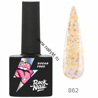 Гель-лак RockNail Sugar Free 862 Bananarama