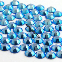 Стразы стекло ss10 (40-60шт.) Blue AB