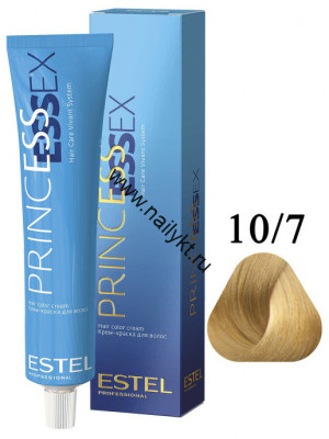 Крем-краска для волос Estel Princess Essex 10/7, Светлый блондин коричневый, 60мл