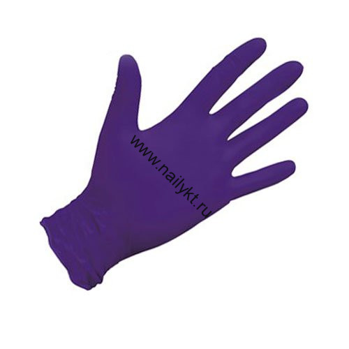 Перчатки нитриловые M 1 пара (2шт.) "Нитримакс" NitriMax фиолетовые