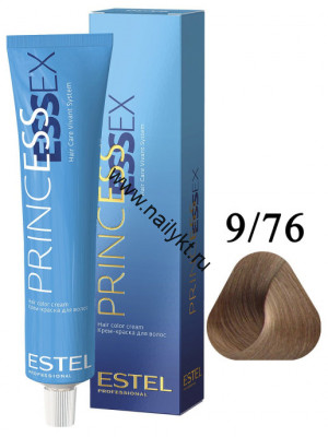 Крем-краска для волос Estel Princess Essex 9/76, Блондин Коричнево-фиолетовый, 60мл