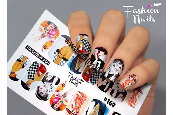 Слайдер-дизайн Fashion Nails 168