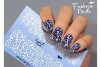 Слайдер-дизайн Fashion Nails White 007