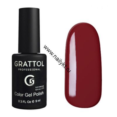 Гель-лак Grattol Color Gel Polish  - тон №022 Garnet (9мл)