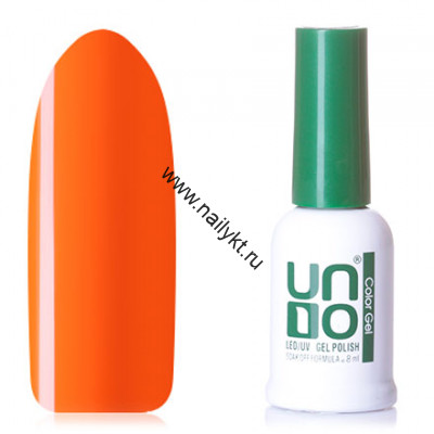 Гель-лак "Uno" - 167 Апельсиновая долька - Orange Slice, 8мл