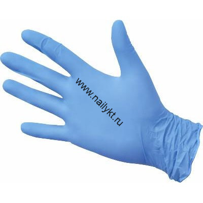 Перчатки нитриловые L 1 пара (2 шт.) "Нитримакс" NitriMax голубые 