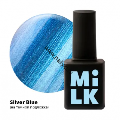 Топ Milk Glow Drops Silver Blue 9мл