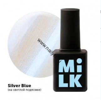 Топ Milk Glow Drops Silver Blue 9мл