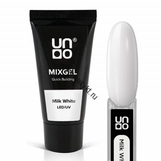 Полиакриловый гель MIXGEL Milk White, камуфлирующий, UNO 30 мл