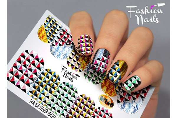 СКИДКА!!! Слайдер-дизайн Fashion Nails Metallic 140