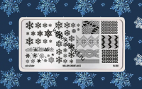 Пластина для стемпинга Go! Stamp 268 Million Snowflakes