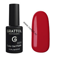 Гель-лак Grattol Color Gel Polish  - тон №085 Dark Red (9мл)