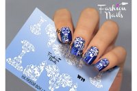 Слайдер-дизайн Fashion Nails White 019