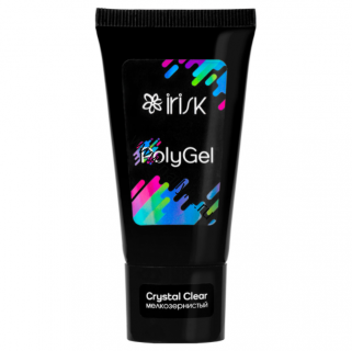 Полигель PolyGel, 30гр (в тубе) (20 Crystal Clear (мелкозернистый)) IRISK