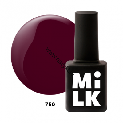 Гель-лак Milk Lip Cream 750 Black Velvet 9мл