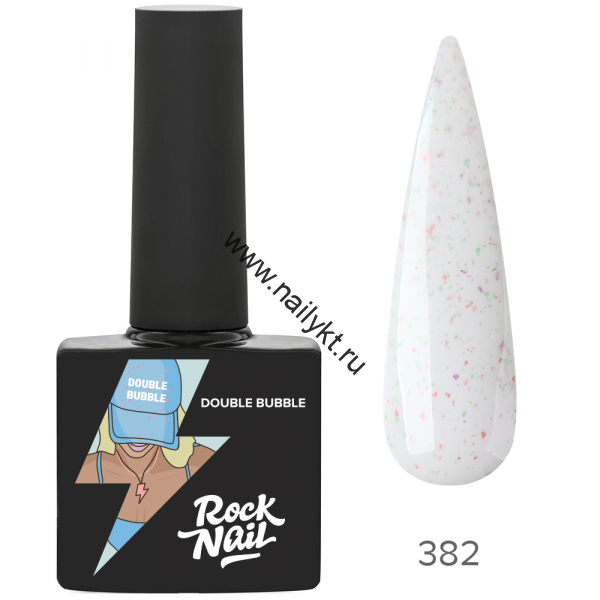 Гель-лак RockNail Double Bubble 382 Sugar Rush 10мл