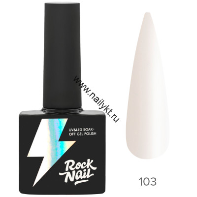 Гель-лак RockNail Basic 103 Simple White 10мл