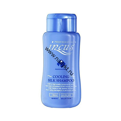 Освежающий шампунь с ментолом и шелковой системой INCUS Cooling Silk Shampoo (180мл)