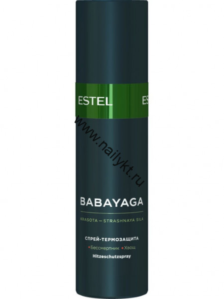 BBY/T200 Спрей-термозащита для волос BABAYAGA by ESTEL, 200мл