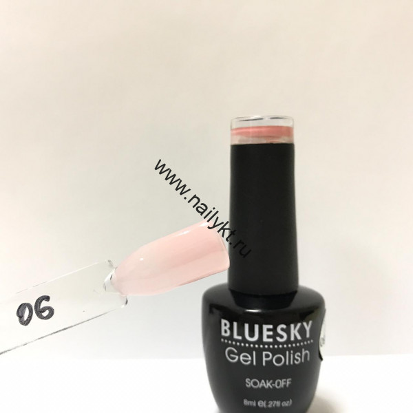 Bluesky Cover pink Rubber base 8ml №06