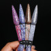 Гель-краска RockNail Nail Shadows 2 Blue Glitter Lips 3г