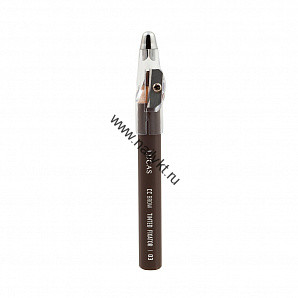 Восковый карандаш для бровей CC Brow Tinted Wax Fixator, цвет 03 (коричневый)