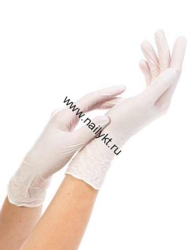 Перчатки нитриловые S 50 пар (100шт.) "Нитримакс" NitriMax белые (3,5гр)