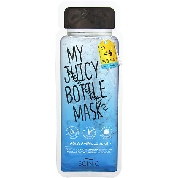 Маска тканевая увлажняющая My Juicy Bottle Mask Scinic Голубой