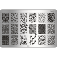 Плитка для стемпинга Lesly 8х12см 52