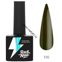 Гель-лак RockNail Basic 136 Tricky Olive 10мл