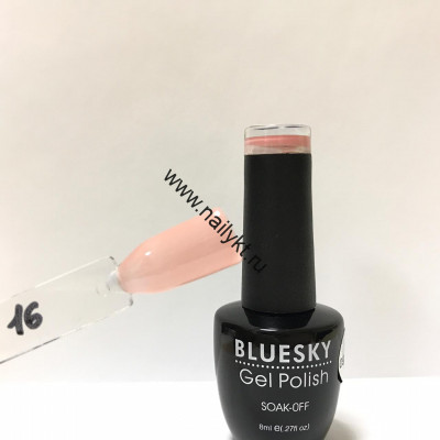 Bluesky Cover pink Rubber base 8ml №16