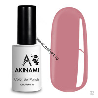 Гель-лак AKINAMI Color Gel Polish тон №032 Ballet Pink (9мл)