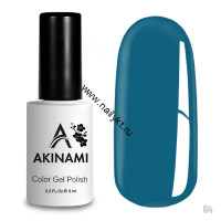 Гель-лак AKINAMI Color Gel Polish тон №064 Azure (9мл)