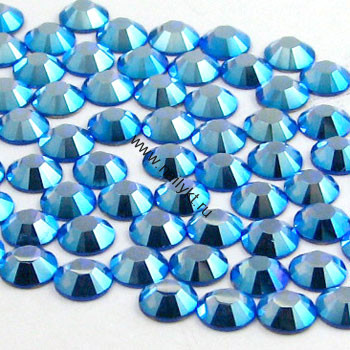 Стразы стекло ss6 (90-110шт.) Blue AB