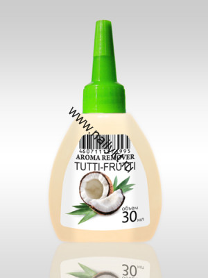 Жидкость для снятия лака Tutti-Frutti - с кокосовым маслом без ацетона Severina 30мл