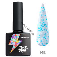 Гель-лак RockNail Splatter 953 Painter overalls 10мл