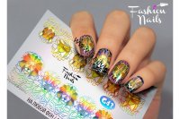 СКИДКА!!! Слайдер-дизайн Fashion Nails Galaxy 043