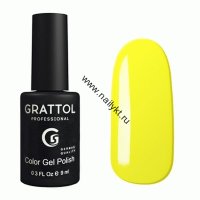 Гель-лак Grattol Color Gel Polish  - тон №034 Yellow (9мл)