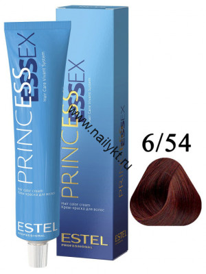 Крем-краска для волос Estel Princess Essex 6/54, Темно-русый Красно-медный, 60мл