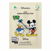 Mаска тканевая JMSOLUTION DISNEY COLLECTION SELFIE BARRIER HEARTLEAF MASK(30 мл)