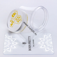 (39364) Набор штамп силиконовый прозрачный XL Clear jelly Stamper Born Pretty