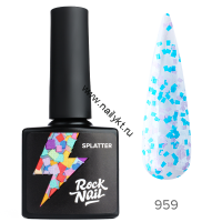 Гель-лак RockNail Splatter 959 Abstraction 10мл