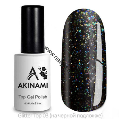 Akinami Glitter ТОП №3, 9мл