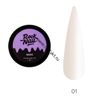 Гель-краска RockNail 01 Super White 3г