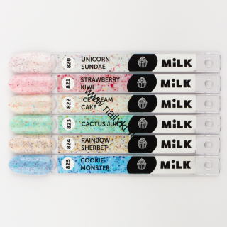 Гель-лак Milk Delicious 821 Strawberry Kiwi 9мл