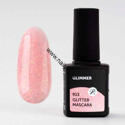 Гель-лак Milk Glimmer 913 Glitter Mascara 9мл