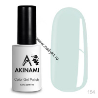 Гель-лак AKINAMI Color Gel Polish тон №154 White Green (9мл)