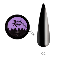 Гель-краска RockNail 02 Total Black 3г