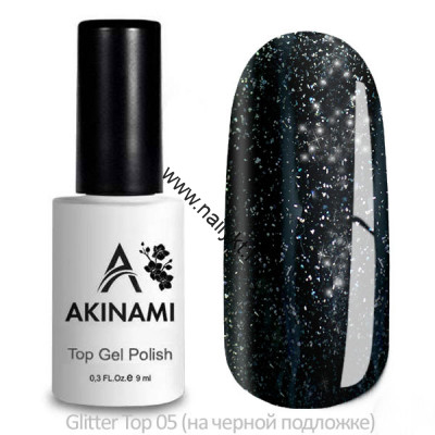 Akinami Glitter ТОП №5, 9мл